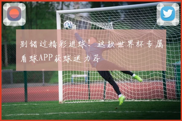 别错过精彩进球!这款世界杯专属看球APP获球迷力荐